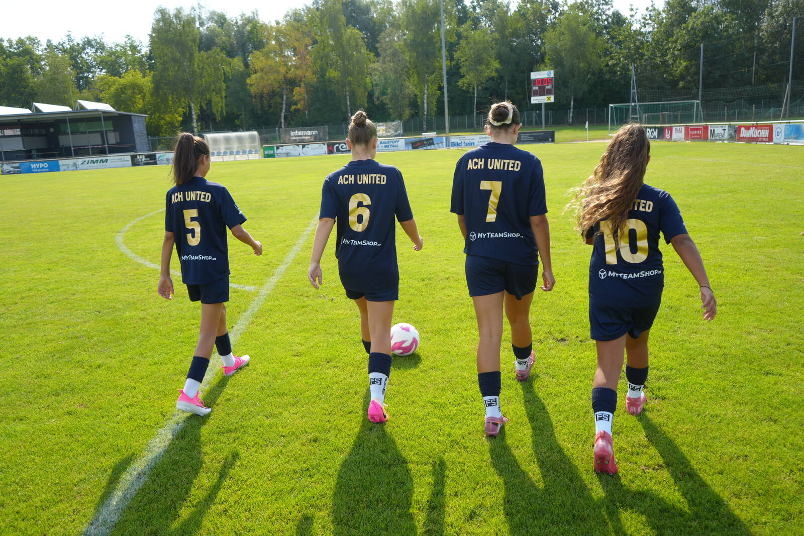 Fotoshooting SG Ach United