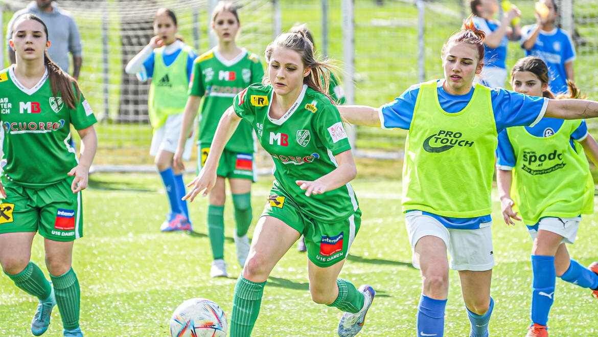 Toller Turniertag der Damenmannschaft gegen FC Lustenau.