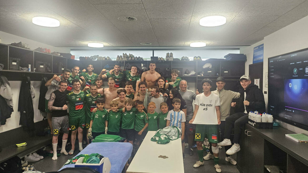 Derbysieg gegen Dornbirn – Unser EINS zeigt starke Reaktion!
