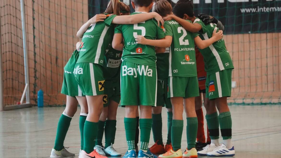 Drei Lauteracher Teams bei VFV-ASVÖ-Futsal-Meisterschaft im Einsatz